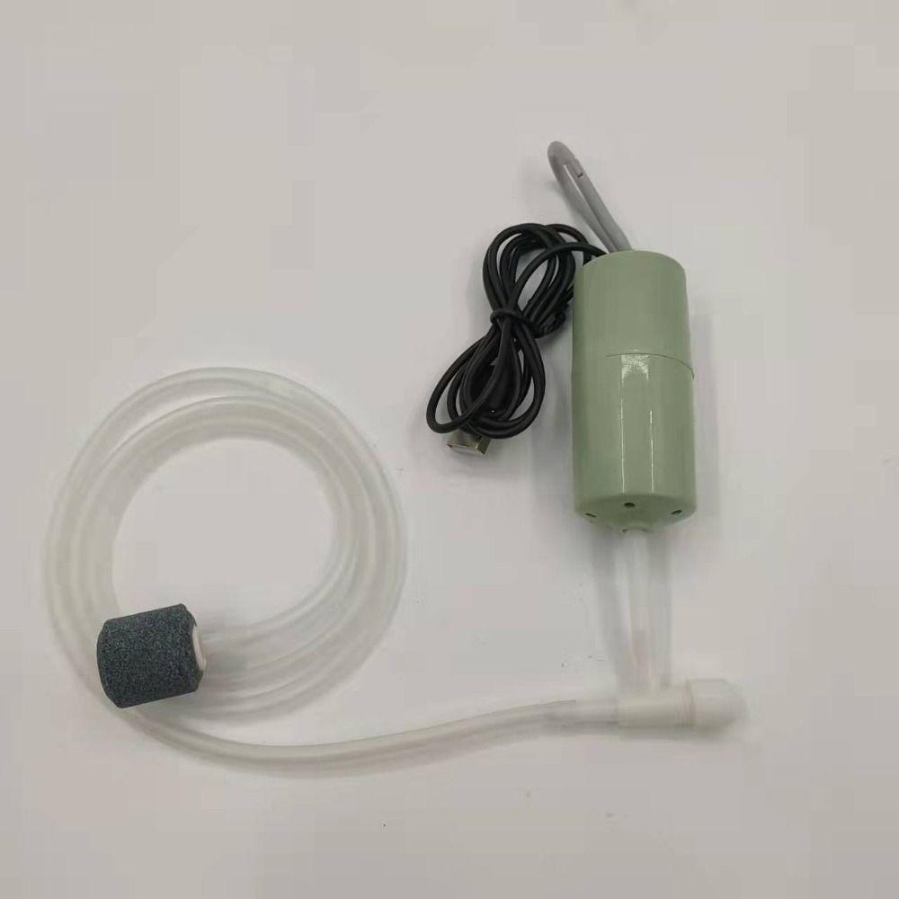 Регулируемый насос для аквариума с кислородом и воздухом, бесшумный USB-зарядный фильтр для террариума, противоскользящий бесшумный аэратор для аквариума с кислородом