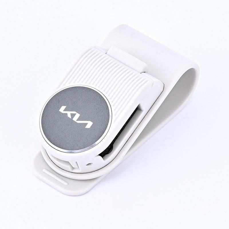 Keyring Car Sun Visor Glasses Clip Multifunctional Sunglasses Holder For KIA KN Pegas Sorento Soul Cerato Sportage OptimaNiroKX5 rnqt40