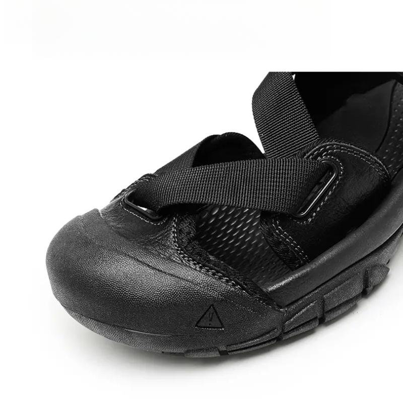 Summer Men's Casual Soft Sandals Comfortable Breathable Men's Walking Shoes Roman Non-slip Outdoor Beach Sandals Sneakers