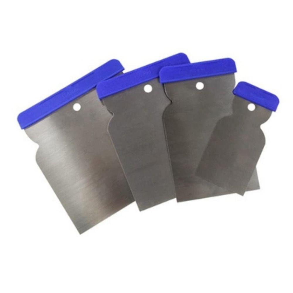 Reusable Scraper Stainless Steel Putty Knives Tapered Blade Spackle Putty Spreading Putty