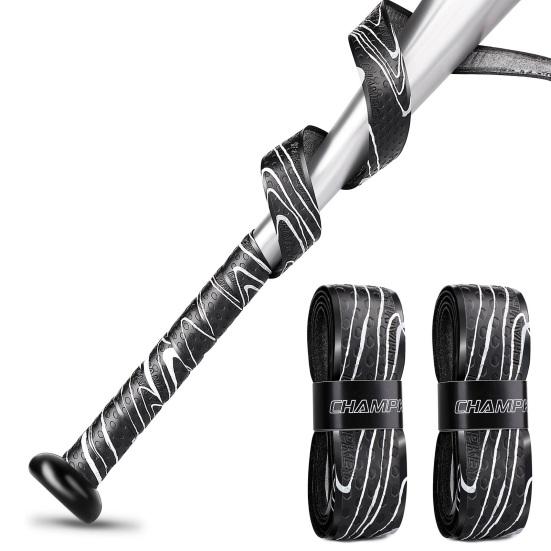 2 шт., лента для ручки бейсбольной биты, предварительно вырезанная ручка для замены ручки летучей мыши, улучшенная точность удара, лента для ручки, портативная ручка, ленты для ручек