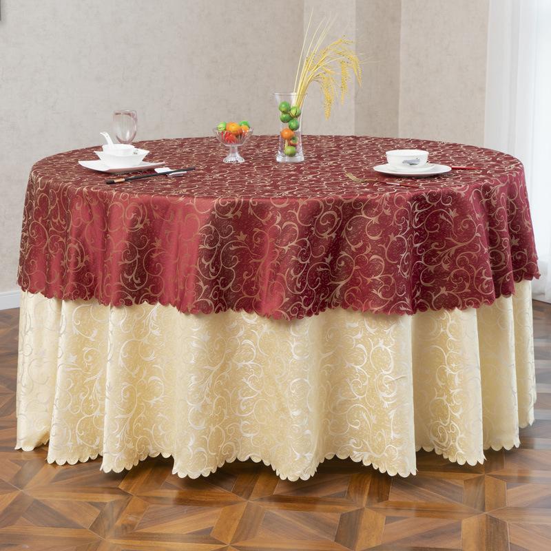 Современная модная двухслойная круглая скатерть с цветочным принтом, скатерть для свадебной вечеринки, пылезащитная нескользящая скатерть для стола