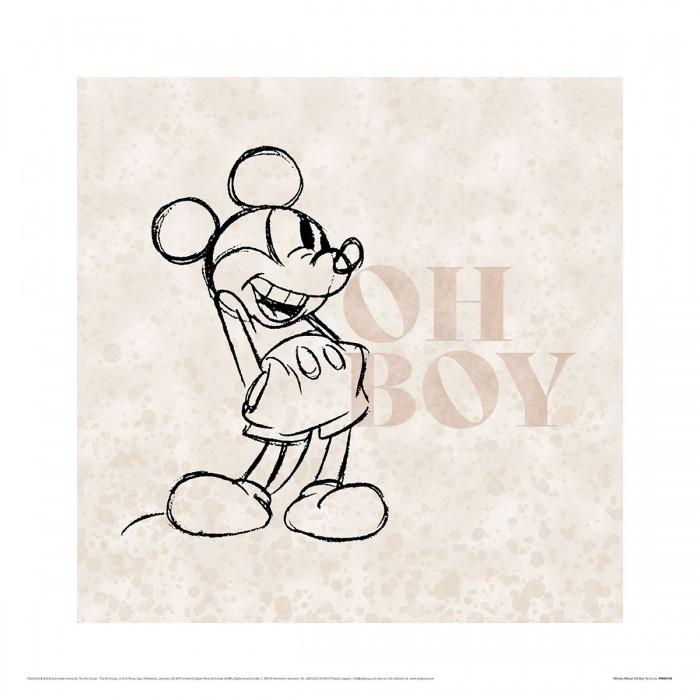 Mickey mouse Принт О, парень