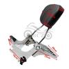 Спинка и багажник для мотоцикла Harley Street Glide/Road King (1997-2013) - Быстросъемный, Модифицированный дизайн