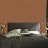 Wallpaper Geometric pattern orange, orange background 50x1000