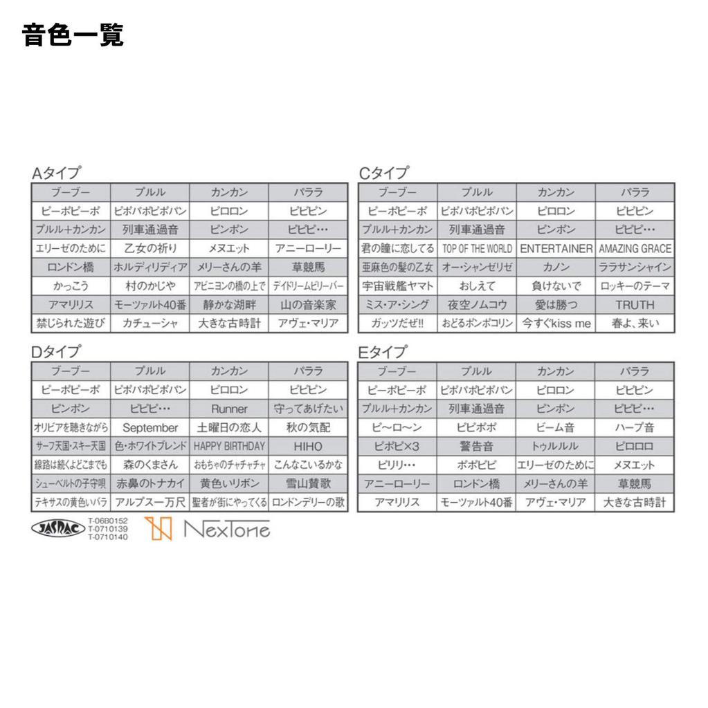 PATLITE Electronic Sound Alarm Signal Phone Tone D Type Body Color Light Gray BD-100AD-J AC100V/AC220V 80mm