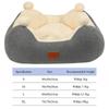 Thicken Pet Cat Bed Soft Plush Pet Sleeping Bed for Cats Small Medium Dogs Removable Pet Sofa Lovely Kitten Nest Cat Accessories