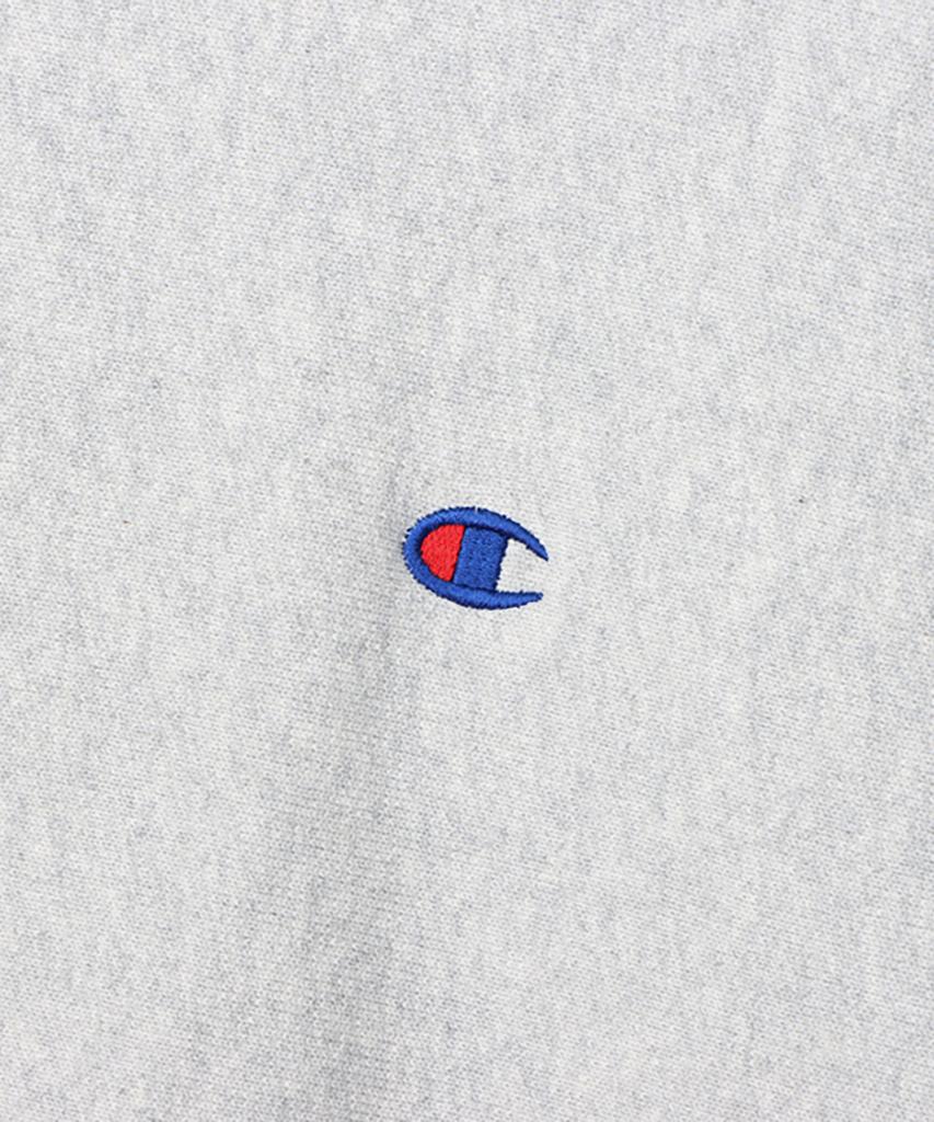 CHAMPION Reverse Weave Blu-Tack C Logo Loose Fit Brushed Sweatshirt Silver Grey