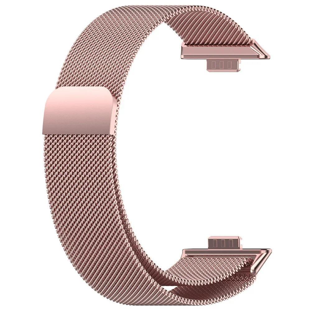 Ремешок Milanese для Huawei Watch FIT 3 Ремешок Smart Magnetic из нержавеющей стали Correa для Huawei Fit3 2024 НОВЕЙШИЕ аксессуары