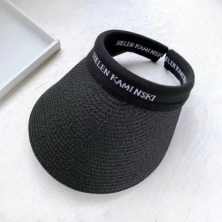 Женская летняя соломенная шляпа-утка - Универсальная солнцезащитная и пляжная кепка для путешествий на открытом воздухе