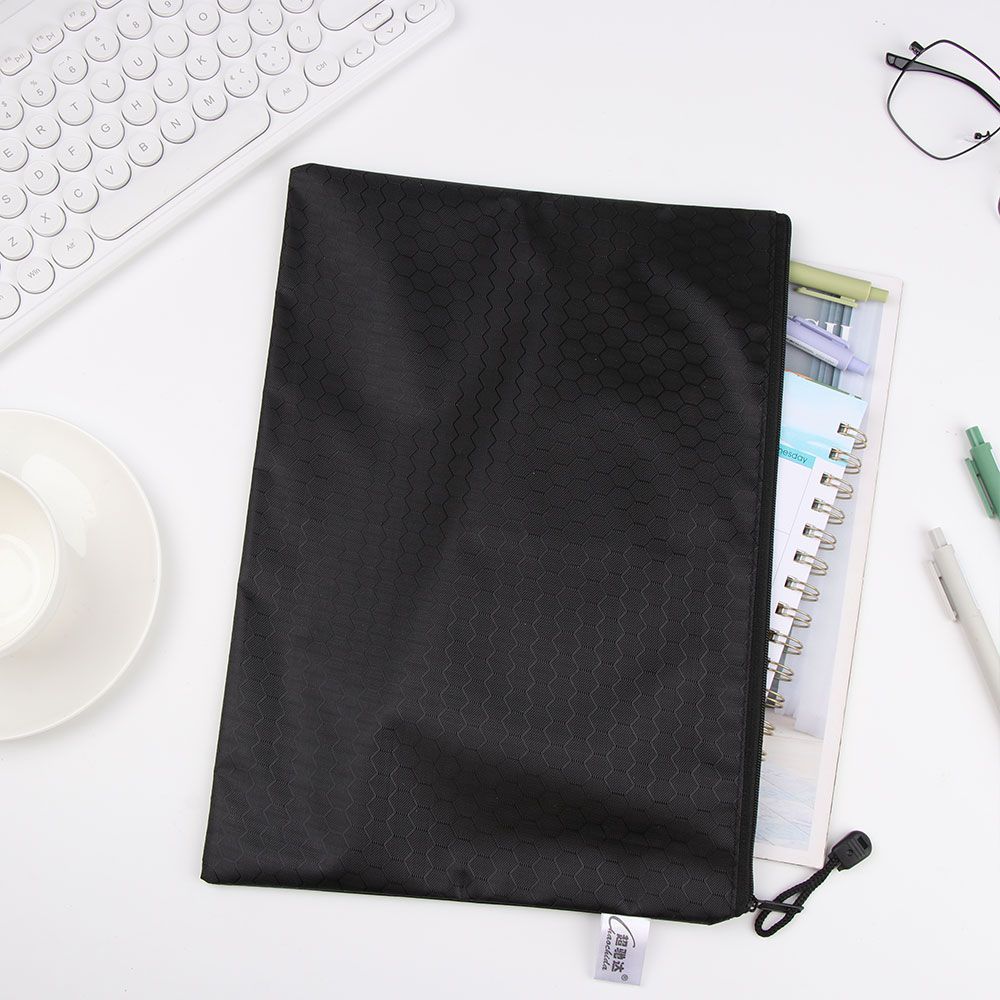 Bag Test Paper Storage Bag File Folders Pen Bag Document Bag Zipper Pencil Case Waterproof