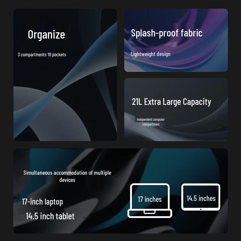 Lenovo Legion P4 21L Multifunctional Laptop Backpack