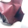 CARTIER Must de Line logo Wallet Coin Compartment coin purse Leather Black