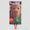 Модный принт John Pork Полотенце Сушка Полотенце для Ванны Применимо к Легкому Плаванию Кемпингу Йоге Пляжу Вне