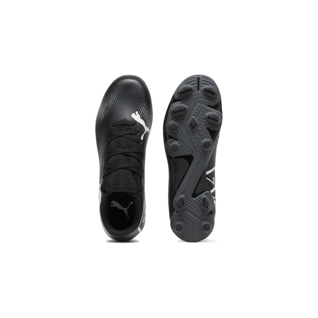 Puma Future Play 7 FG AG Big Kid Eclipse Pack Kids Sneakers Black White 107734-02