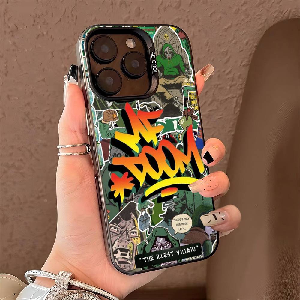 MF-DOOM Rapper Phone Cases For IPhone 17 16 15 14 13 12 11 Plus Pro Max Colorful Case