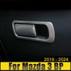 For Mazda 3 BP 2024 2024 2024 2024 2020 2019 Car Copilot Glove Box Handle Trim Cover Frame Mouldings Modification Sticker