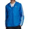 adidas Куртки Мужские Синие С Капюшоном Умеренные Другие HC7131