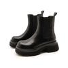 Fashion AIYUQI 2025 New Women's Chelsea Boots Thick-soled, Round-toed Women Smokestack Boots Large, Comfortable Female Booties