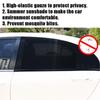 Car Sun Shade Front/Rear Side Window UV Sun Prevent Sunshine Blocker Cover Shade Mesh Car Window Shades for Child Baby