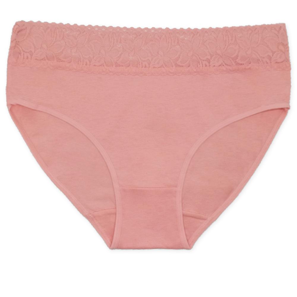 Женское нижнее белье, хлопковые трусики со средней посадкой, милые кружевные трусы с бантом, сексуальные трусы больших размеров, женские трусики больших размеров, 6 шт./лот