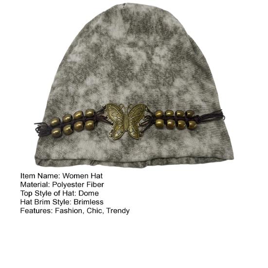 Женская вязаная шапка Зимняя мягкая теплая шапка-бини с кисточкой Женская эластичная шапка-бини