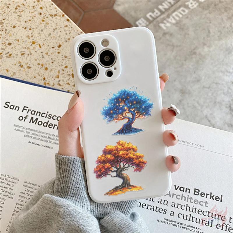 50Pcs/Set Magic Tree Series 01 PET Stickers Waterproof DIY Fashion Doodle Decals Stickers