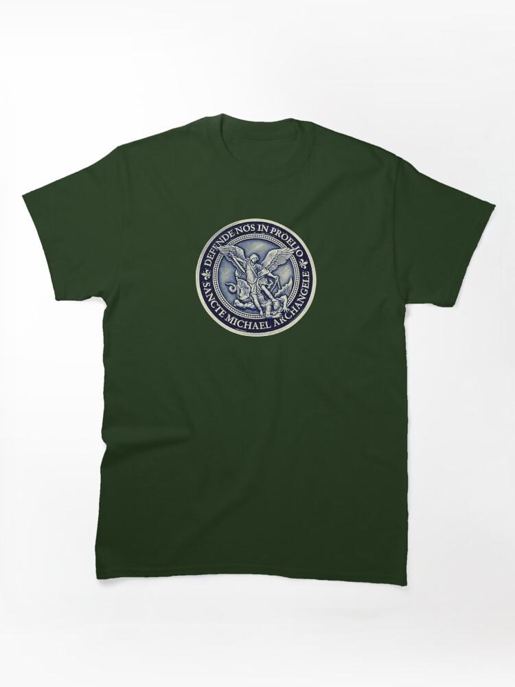 Saint Michael Archangel Medal, St Michael Archangel Classic Unisex T-shirt