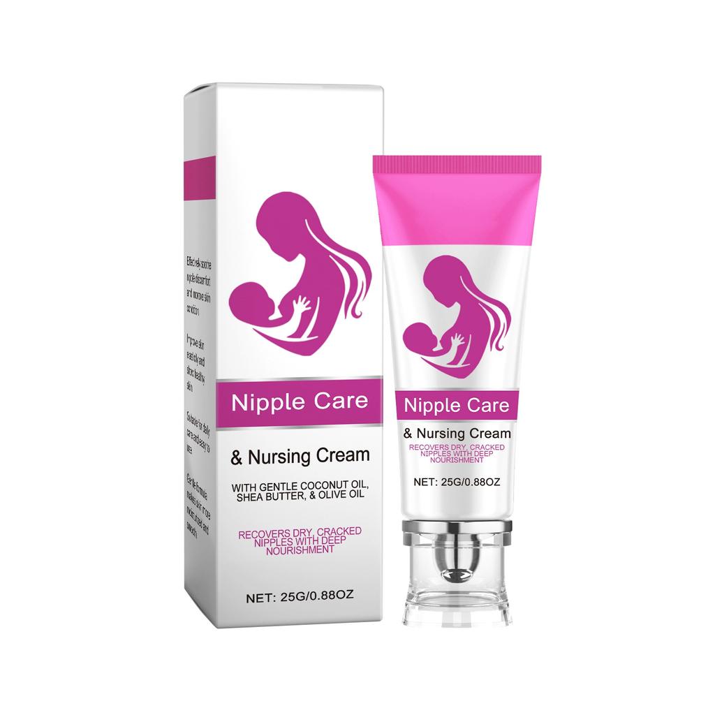 Крем для ухода за сосками защищает грудь от трещин. Подходит для ухода за кожей беременных женщин и новорожденных.