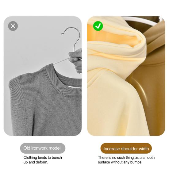 2 шт. Складная вешалка-худи, пластиковая сушилка для одежды, растягивающаяся, сверхпрочная, противоскользящая одежда