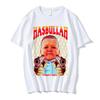 Hasbulla Fighting Meme T-shirt Fan Gift Mini Khabib Blogger T-shirtsUnisex High Quality Oversized Graphics Tee Shirt Unisex