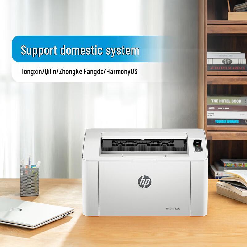 HP 105w Black and White Laser Printer CN plug (adapter included)