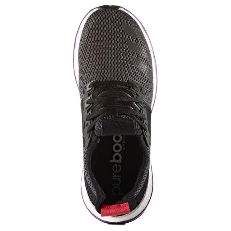 Adidas Pureboost Zg Raw Удобные Модные Нескользящие Прочные Кроссовки с Низким Верхом для Повседневной Носки Женские кроссовки Черные BB3920