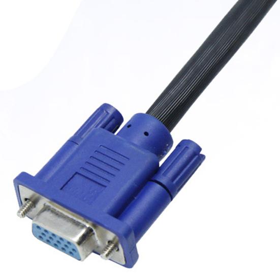 Удлинительный кабель VGA Практичный HD-совместимый 150/300 см Папа-Мама Адаптер-удлинитель для компьютера
