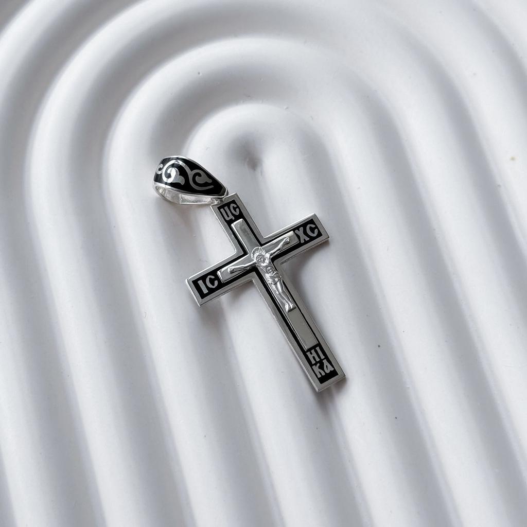 Silver Cross with Enamel (2156550)