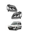 Electric Headlight Right Left 2 Piece Set For Citroen Berlingo Peugeot Partner 2003-2008 (H4) Oem 6205.ZA 6204.ZA