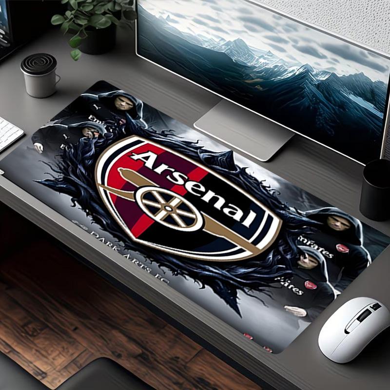 football F.C Print Mouse Pad, for Keyboard Pad Laptop PC Mat for Office Home Use, Desk Decor, Perfect Birthday Gift for Gamers