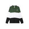 Logo Print Color Block Long Sleeve Polo Shirt Men Tops Multi FB7798-323