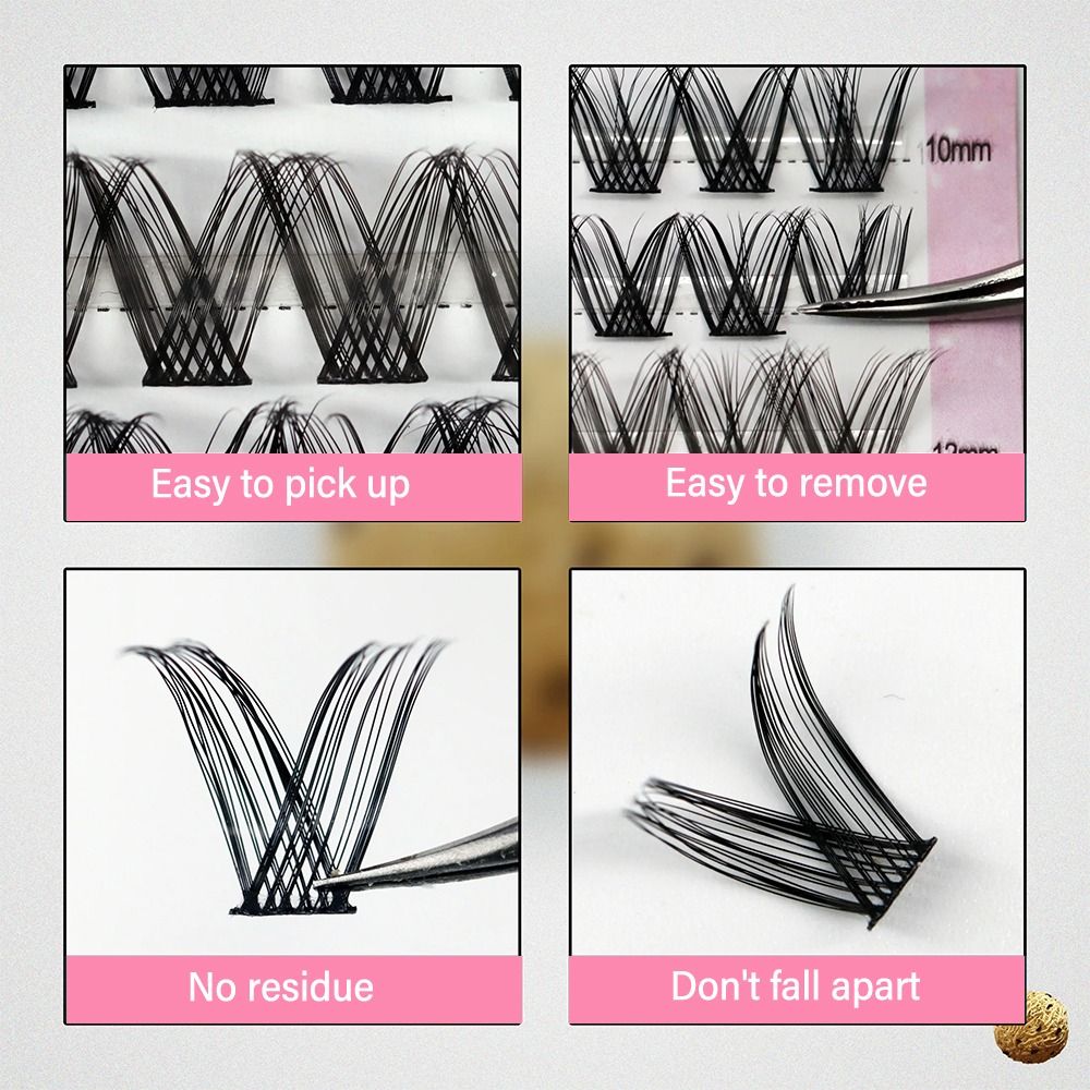 Натуральный вид, 120 шт., набор для наращивания ресниц «сделай сам», набор для наращивания ресниц для начинающих