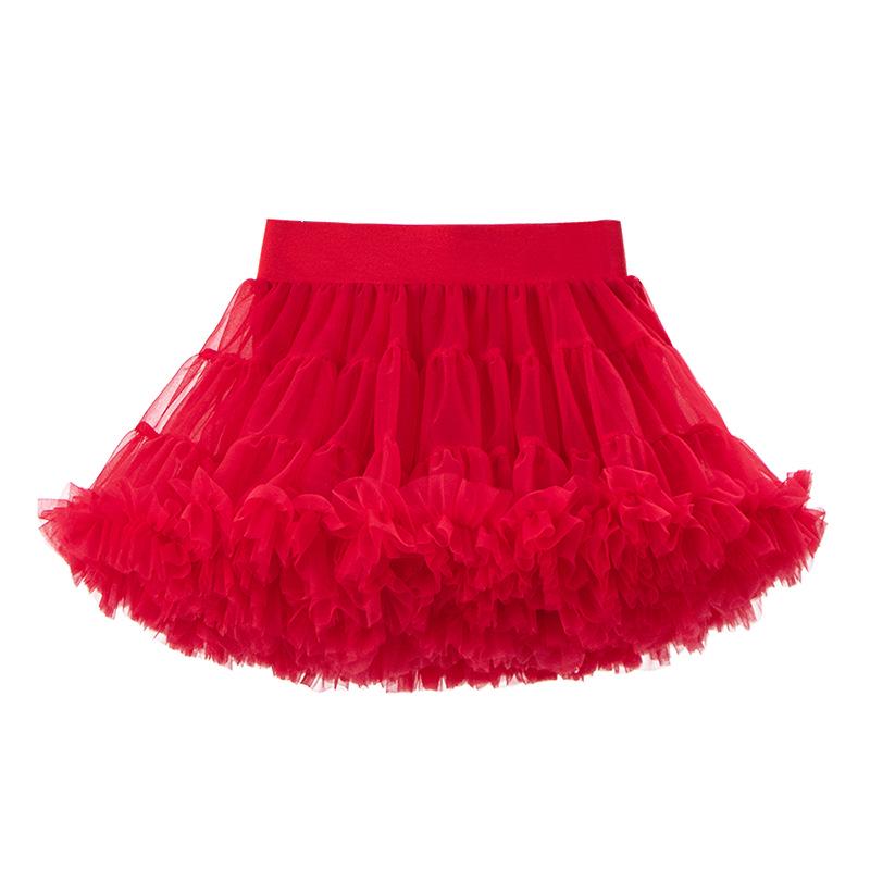 Синяя юбка-пачка принцессы: Платье из сетчатой пряжи для девочек на весну/лето