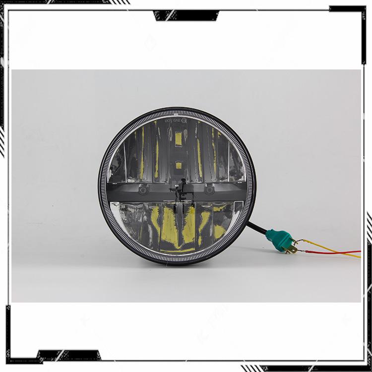 7-дюймовая светодиодная фара Wrangler - 30 Вт для модифицированного Harley