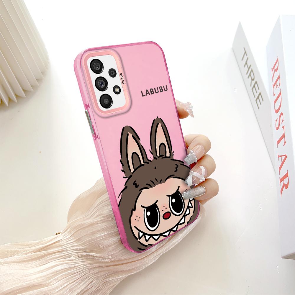 Окрашенный узор, цветной серебристый, двухсторонний, жесткий, противоударный чехол для телефона Samsung