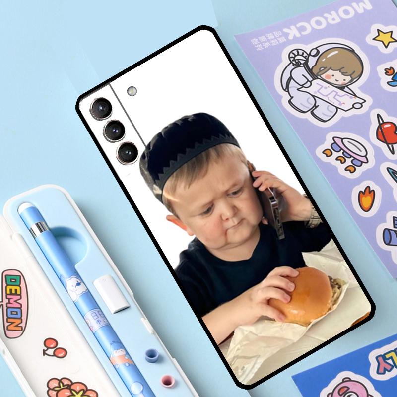 Забавный чехол Hasbulla для Samsung Galaxy S23 S22 S20 S21 Ultra S8 S9 S10 Note10 Plus Note20 Ultra S20 FE.