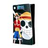 Protective Facade - KONIX - One Piece - PS5 Slim - Silicone - Shockproof - Anti-scratch - Luffy Pattern - Black