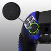 PlayVital Эргономичный силиконовый чехол-накладка для PS5 Мягкий резиновый протектор для беспроводного контроллера PS5 Edge с колпачками для стиков 3D-версия с шипами
