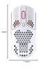 HYPERX HyperX Pulsefire Haste Wireless Gaming Mouse for Gamers Ultra Light Hex Shell Design 62 Grams White 2 Years 4P5D8AA