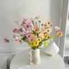 Artificial Flowers Spring Decorations Realistic Handmade Blooms with Bendable Stem for Home Flower Arrangement Springtime Wedding Holiday Decor
