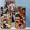 Чехол для Samsung Galaxy A32 A23 A53 A24 A55 A26 A72 A51 A73 A41 A22 A52 A35 A36 A25 A71 Черный Мягкая Накладка на Телефон One Piece Ace Art