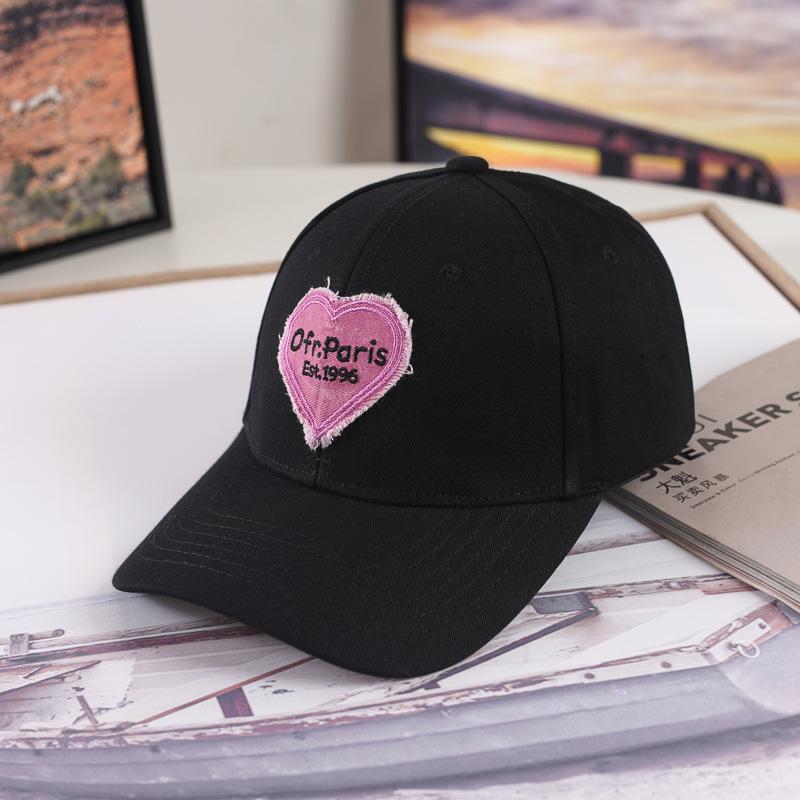 Новая шляпа для женщин, бейсболка с жестким верхом на осень и зиму, модная и стильная, солнцезащитная и солнцезащитная шляпа, любовь