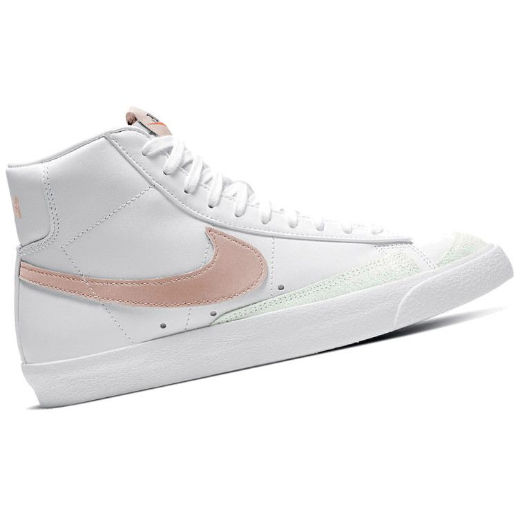Nike Женский блейзер Mid 77 Vintage White Pink Oxford Женские кроссовки Black Summit-White CZ1055-118